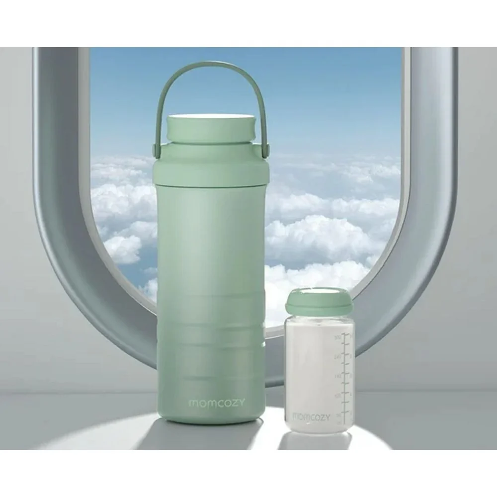 Momcozy CM001 22oz Portable Breast Milk Cooler, Green - Image 2