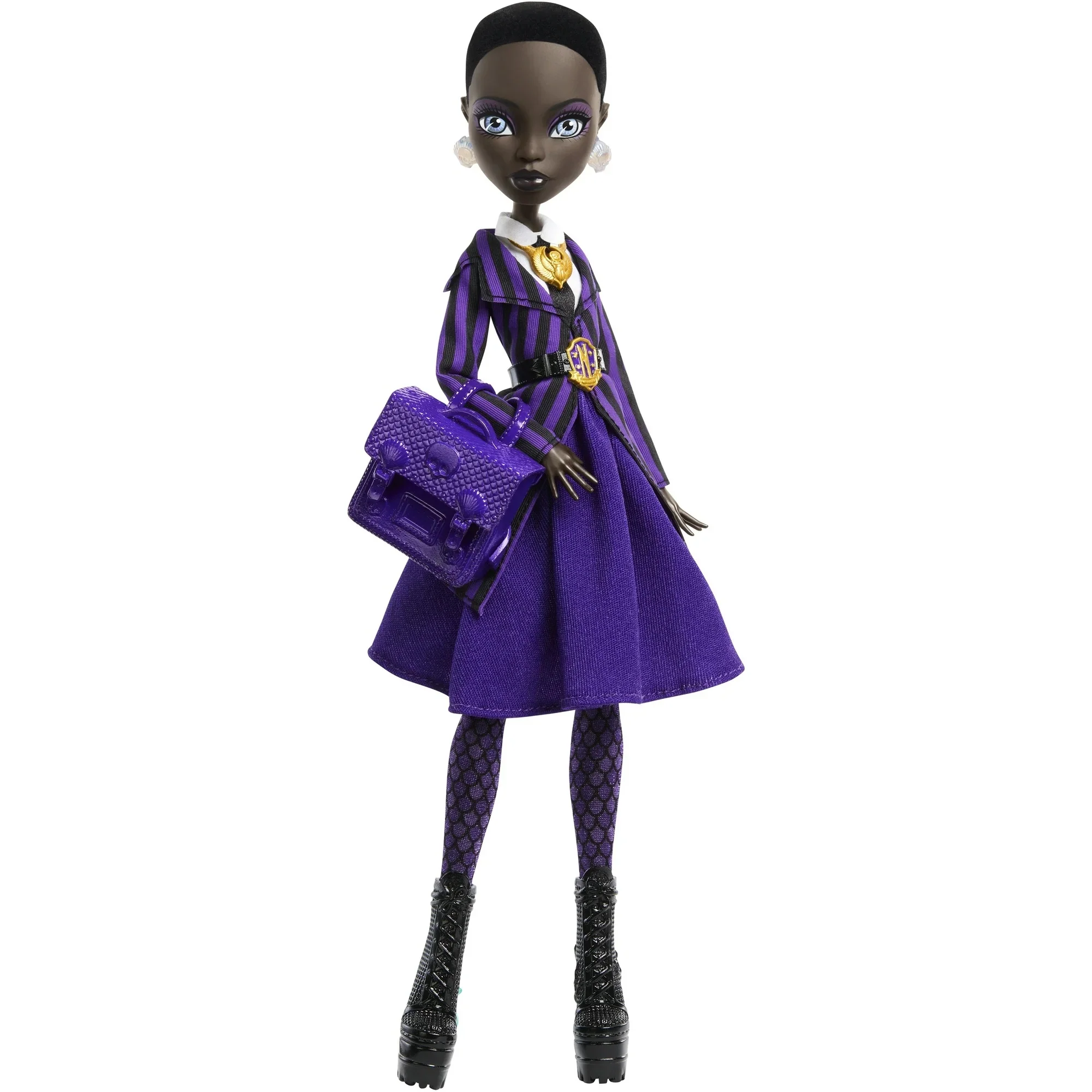 Monster High JDR71 x Wednesday Collectible Doll, Bianca Barclay in Nevermore Academy Uniform - Image 2