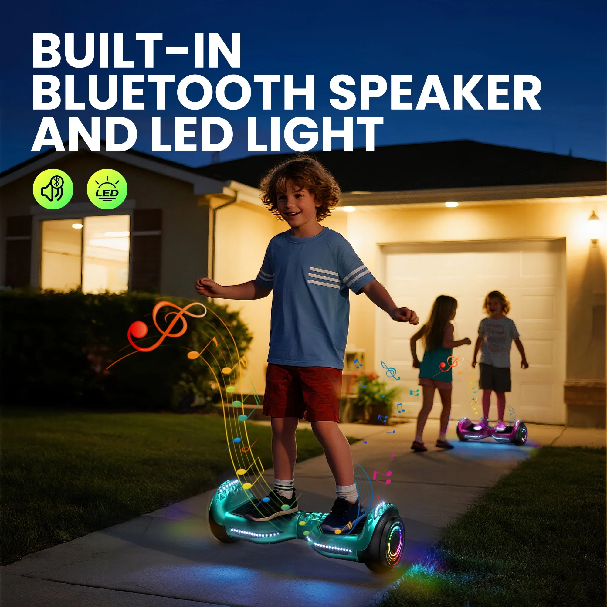Mosta LBW30 Electric Hoverboard with New Version Bluetooth, Sweet Gummy -K6 - Image 4