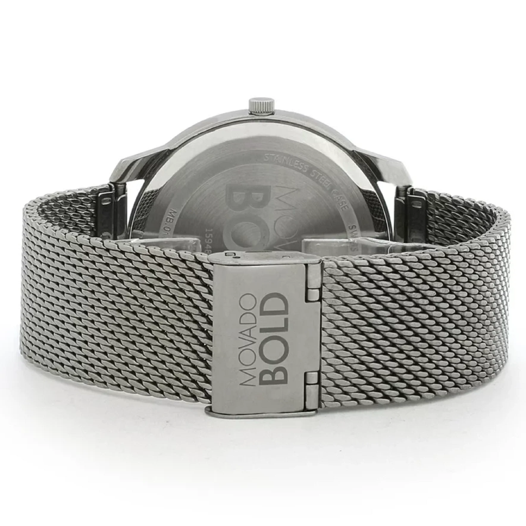 Movado 3600599 Men's BOLD Stainless-Steel Watch, Gunmetal - Image 2