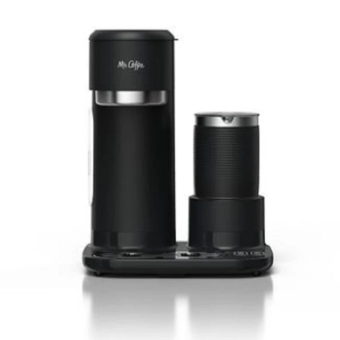 Mr. Coffee 4-in-1 Single-Serve Latte, Iced, and Hot Coffee Maker with Milk Frother