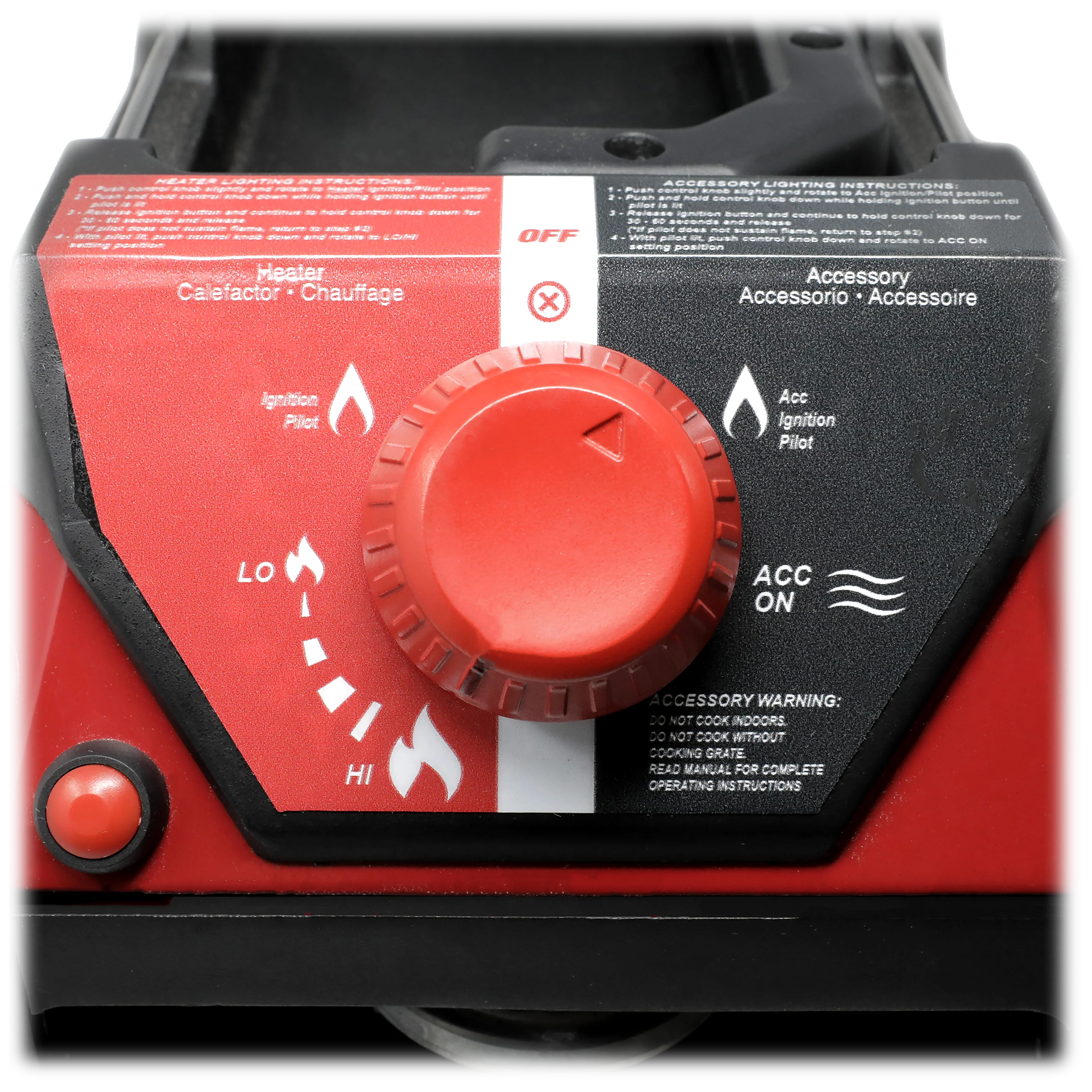 Mr. Heater MH11BFLEX 11,000 BTU Buddy FLEX Portable Propane Radiant Heater, Red - Image 5