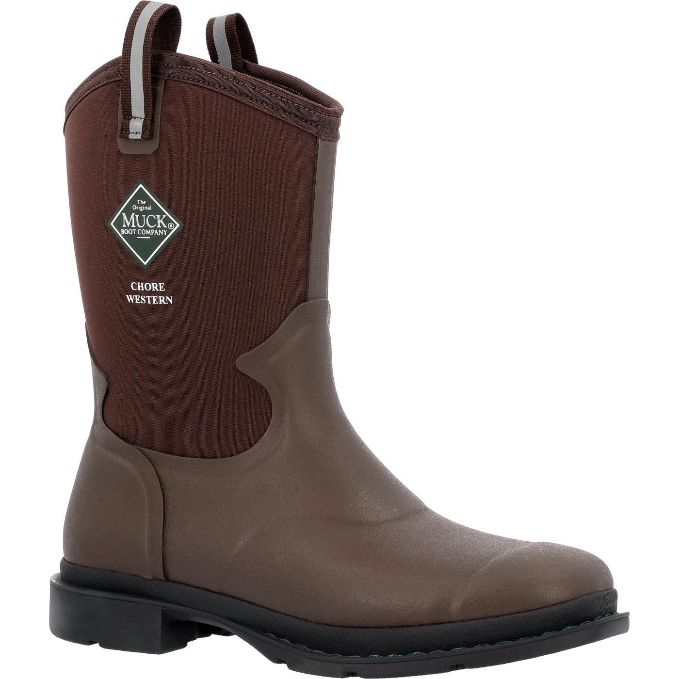 Muck Boot Men's Chore Mid Western Waterproof Work Boot, Brown, Size 11, MCHWM90 - Image 8