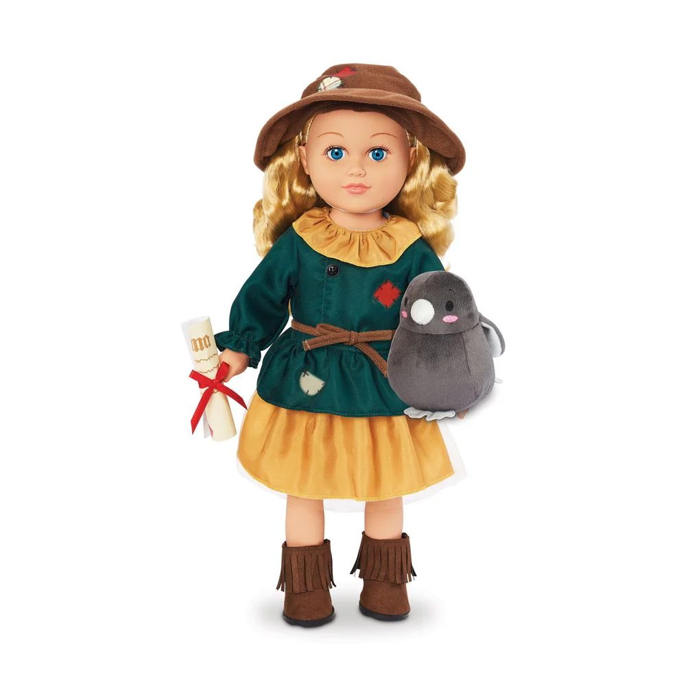 My Life As Wizard of Oz Scarecrow Posable 18-inch Doll, Medium Blonde Hair, Blue Eyes - Image 2