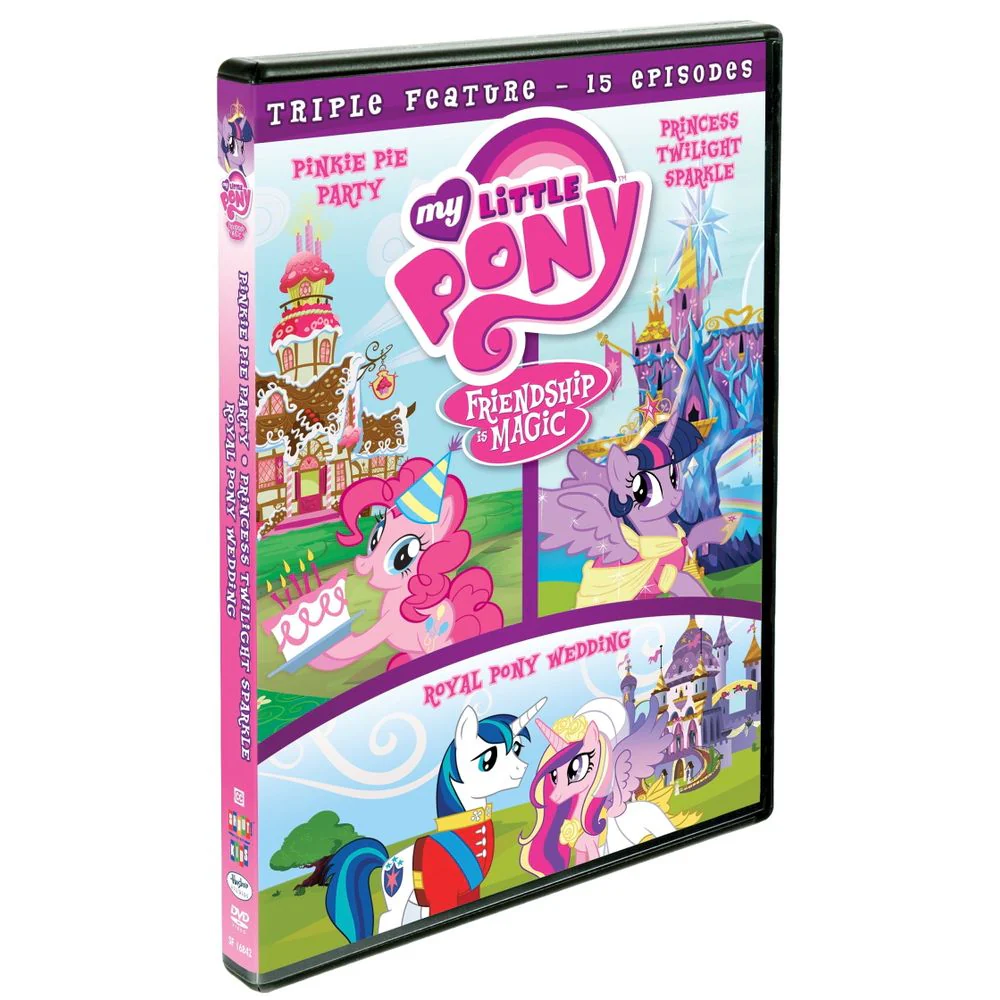 Shout! Factory My Little Pony Friendship Is Magic 3-Movie DVD Collection, Family Animation, Widescreen, English Subtitles - Image 2