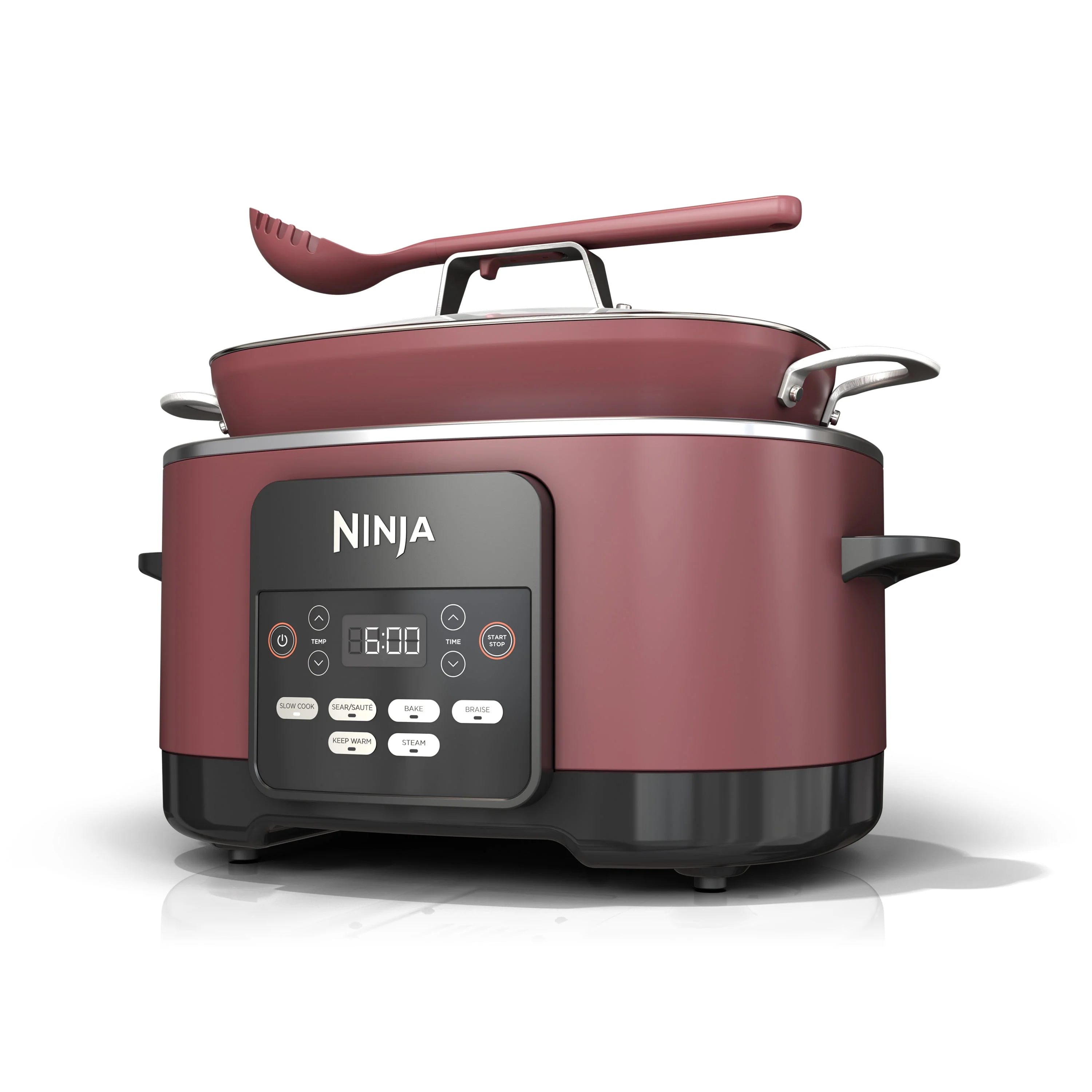 Ninja MC1000WM Possible Cooker 8.5qt Multi-Cooker with Triple Fusion Heat Technology, Cherry Tarte