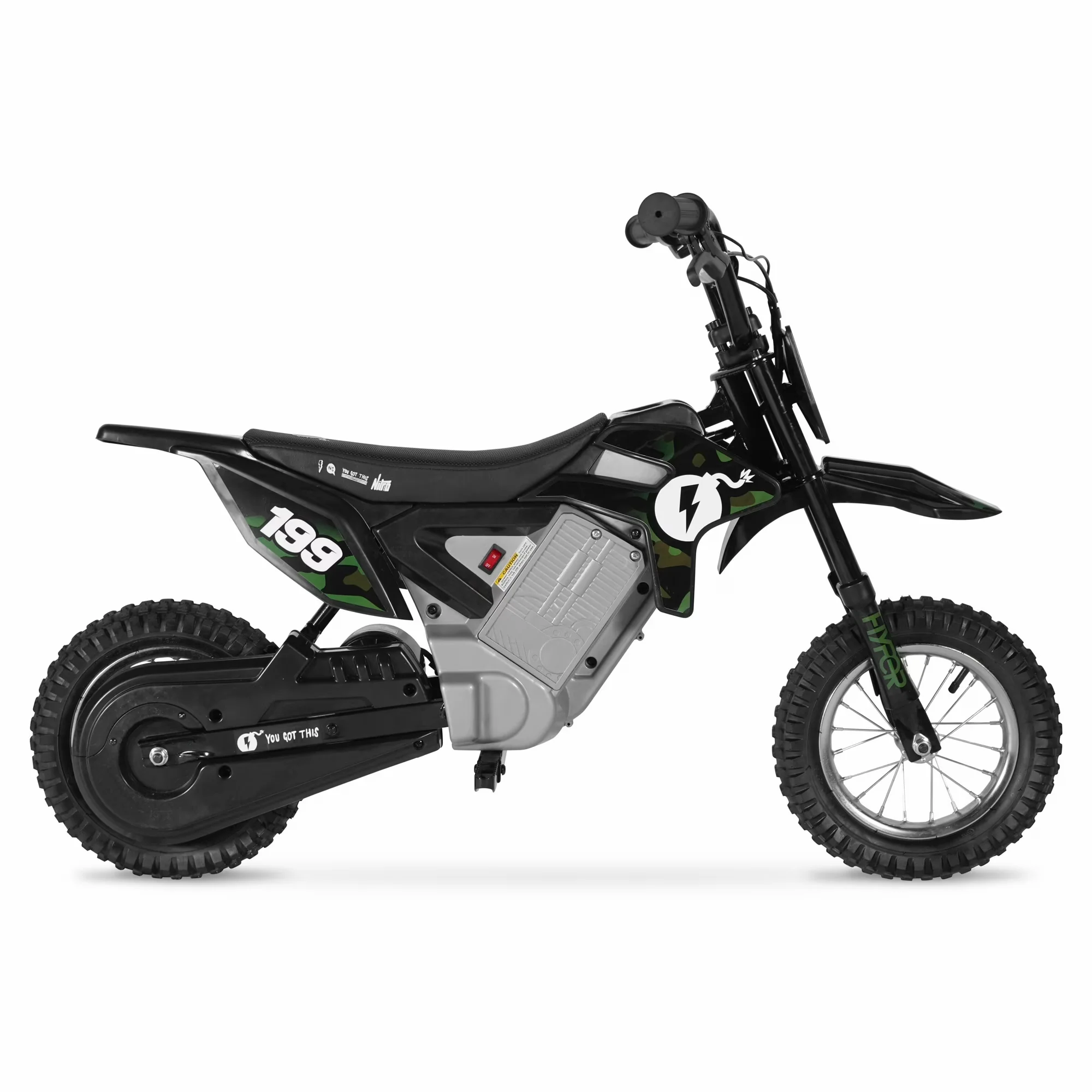 Nitro Circus 24 Volt Electric Motorcycle Dirt Bike - Image 2