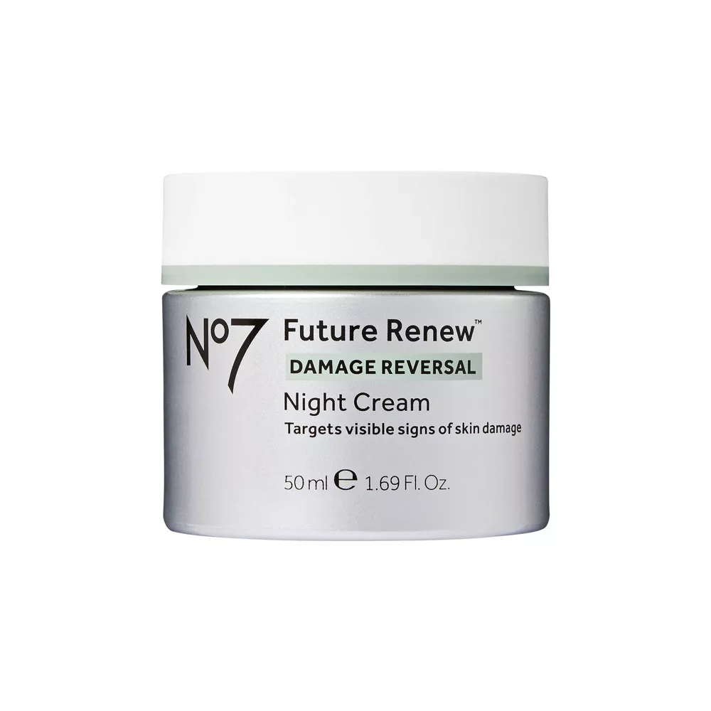 No7 10W41A1C1 Future Renew Damage Face Moisturizing Night Cream, 1.69Oz