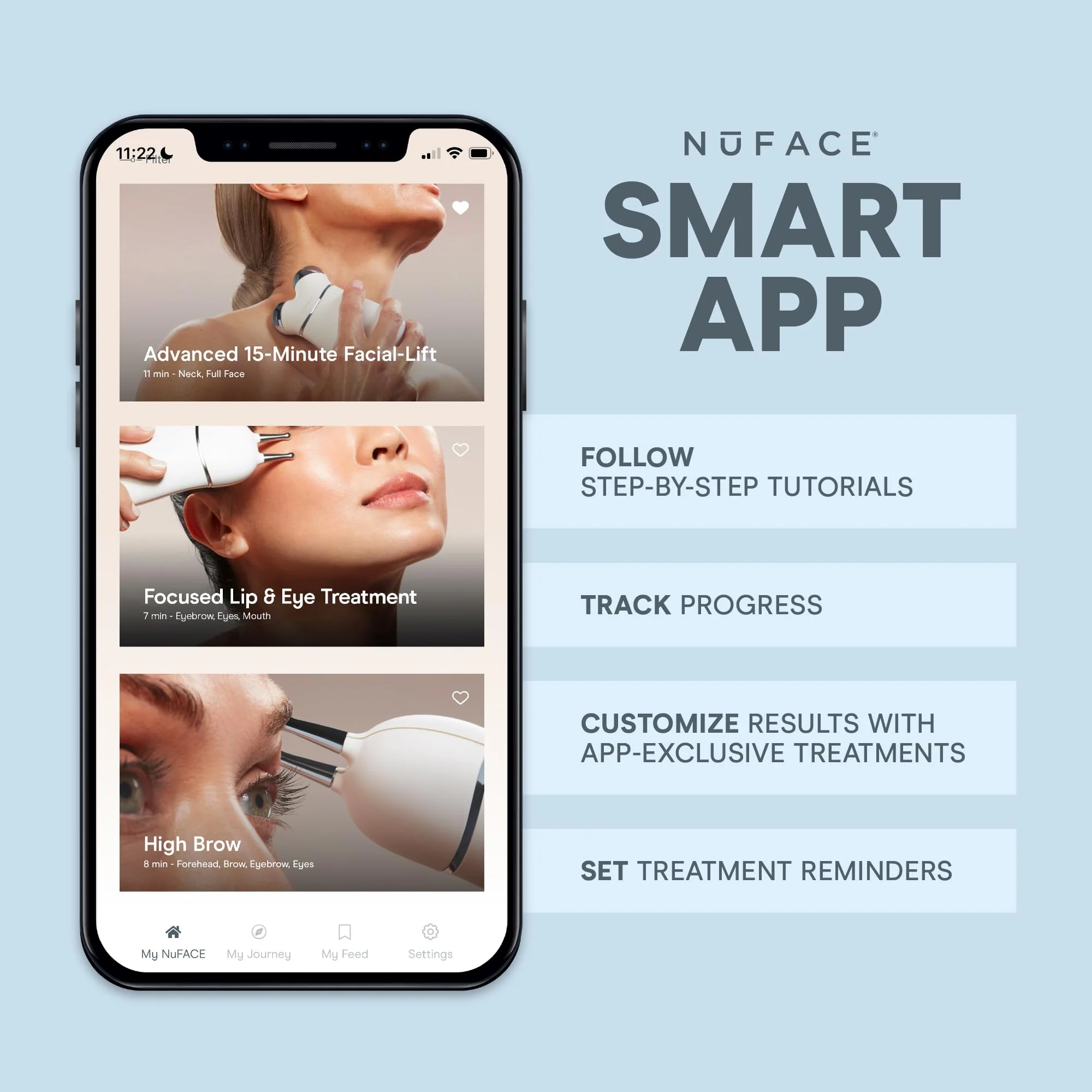 NuFACE Trinity Starter Kit Microcurrent Facial Device with Gel Activator, Silk Crme, Brush, Portable Handheld Design - Image 5