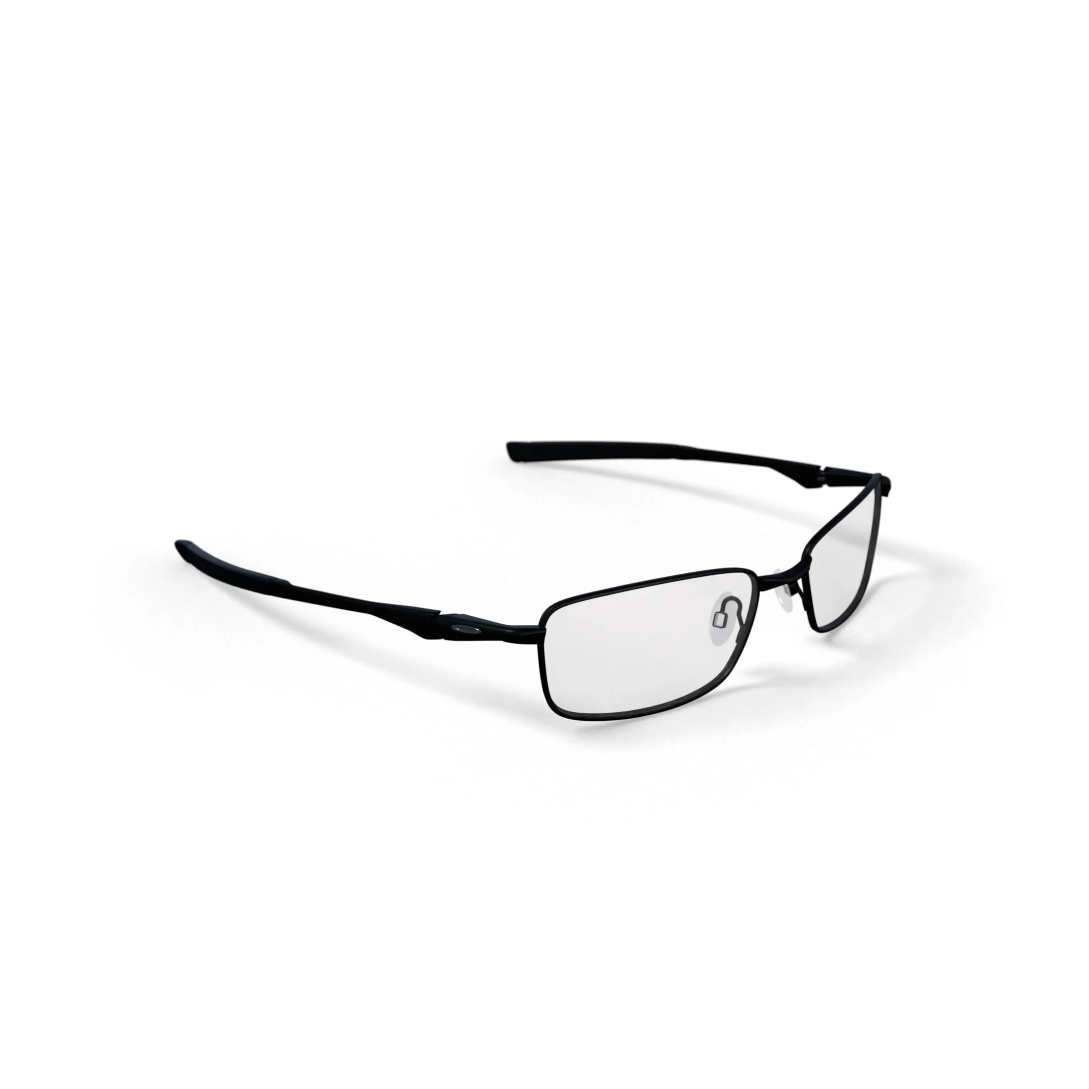 Oakley Bottle Rocket 4.0 Rectangular Prescription Eyewear Frames, Matte Black, 53 mm - Image 4