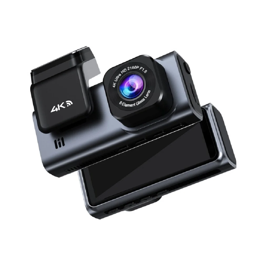 ODREY Dash Cam Front and Rear, 4K+1080P WiFi & WDR Dash Camera for Car with 64GB Memory Card, G-Sens - Image 2