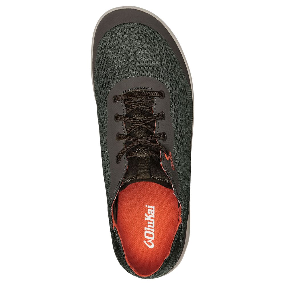 OluKai Moku Pae Slip-On Shoes for Men - Island Salt - 10M - Image 4