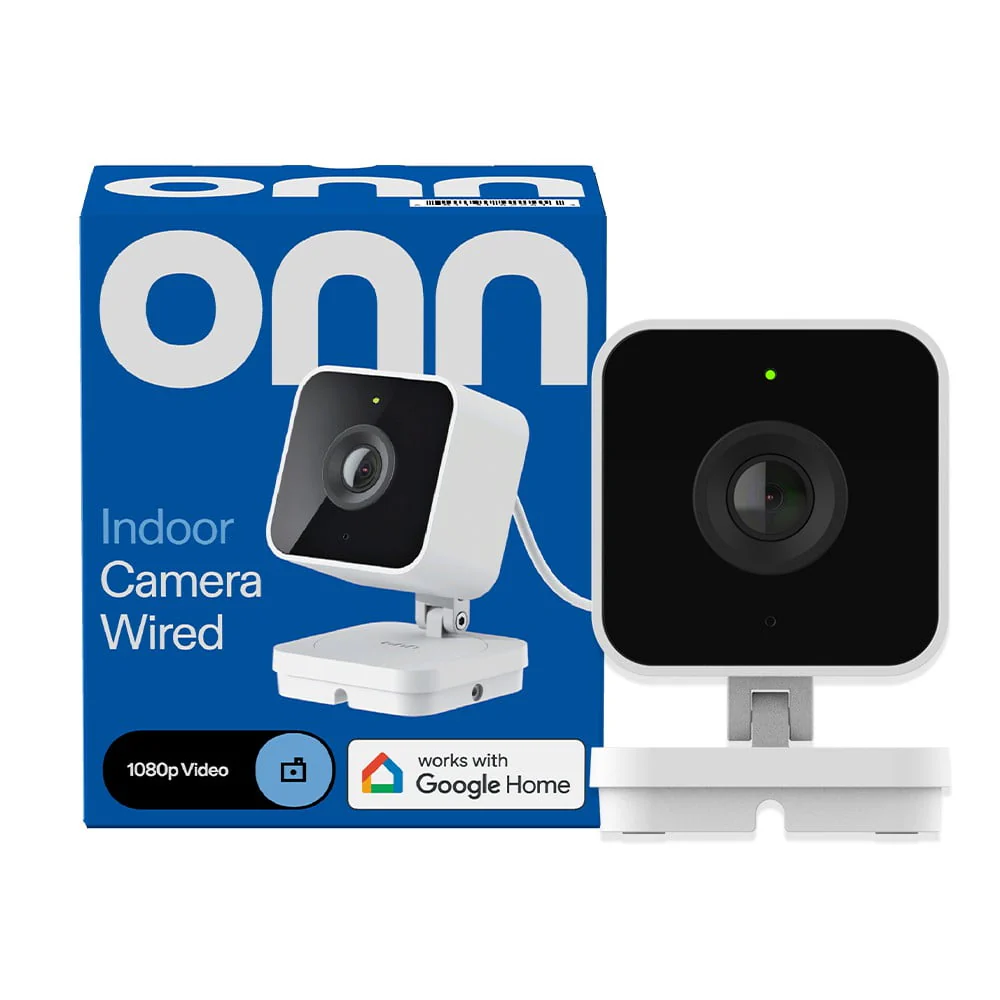 Onn Wired Indoor Security Camera, 1080p HDR Video, Two-Way Talk, Intelligent Motion Alerts, Night Vision, 3-Hour Event History - Image 3