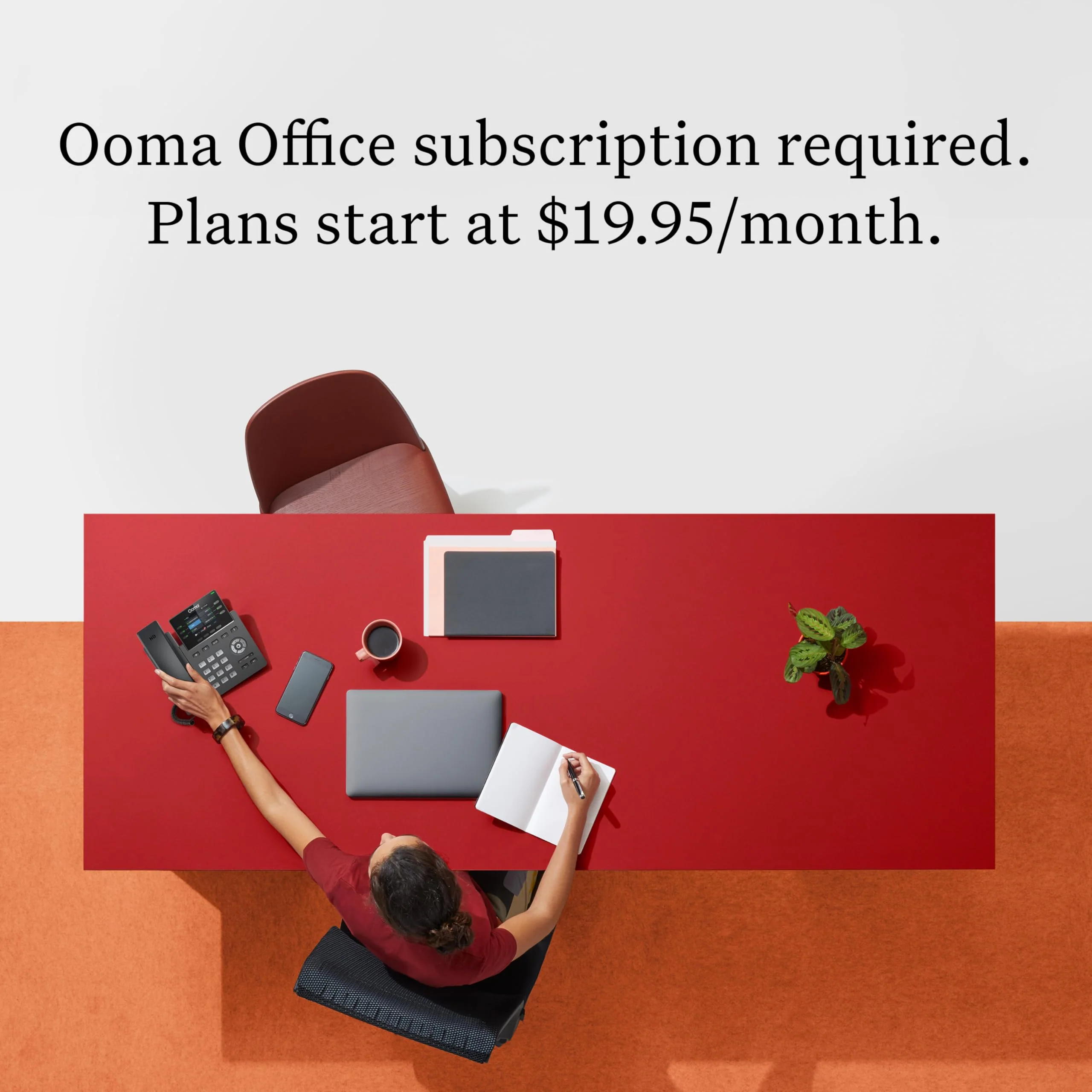 Ooma 8-Line Wi-Fi IP Corded Conference Phone, 32 Programmable Keys, Dual-Band Wi-Fi, Bluetooth, Full-Duplex HD Speakerphone, Black, GRP2624 - Image 3