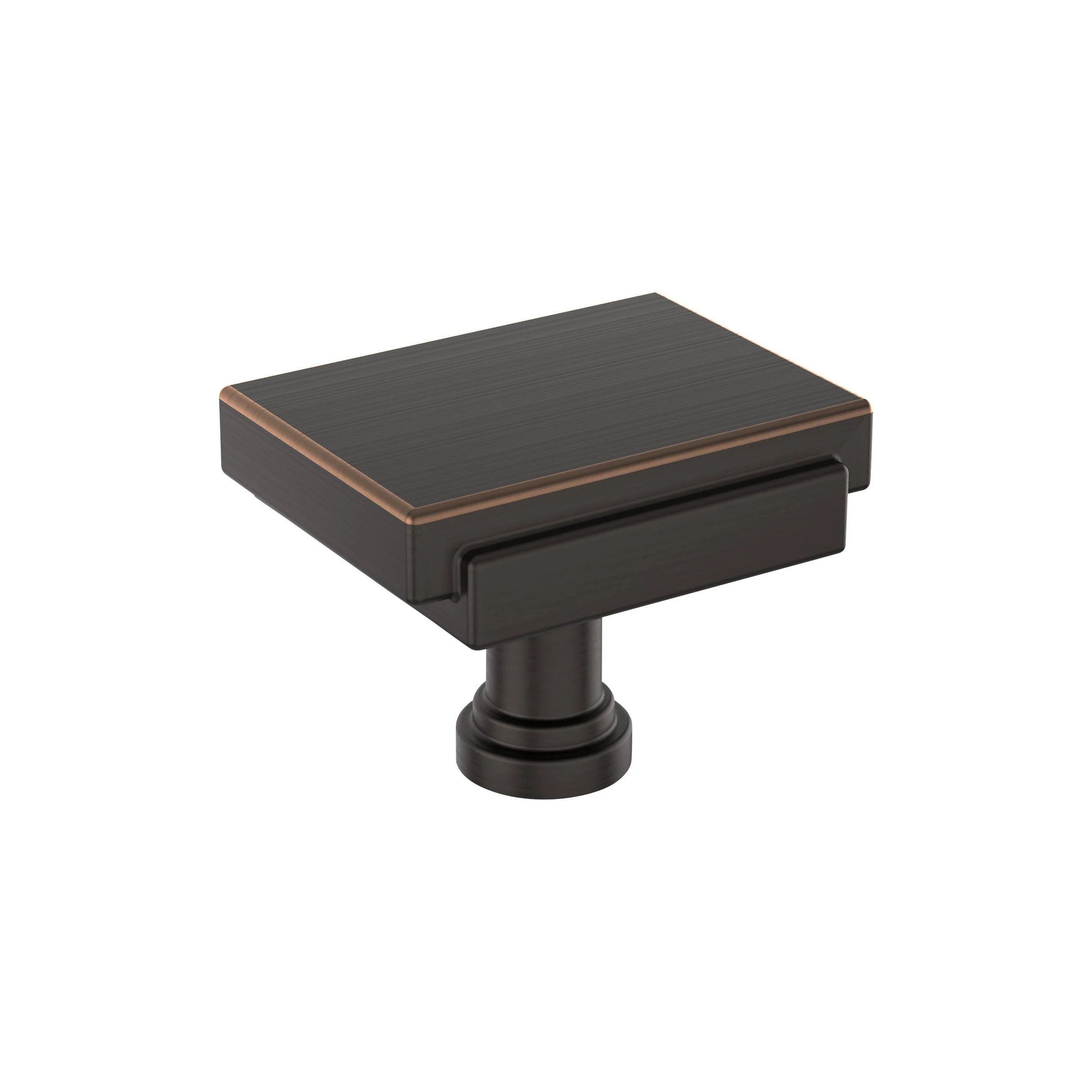 OS Rectangle Knob- 1-9/16- ORB