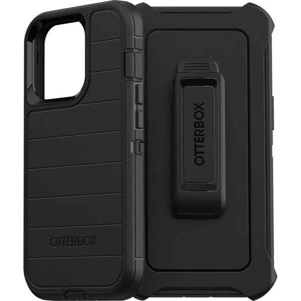 OtterBox 77-84393P2 Defender Series Pro Case for Apple iPhone 13 Pro - Black - Image 3