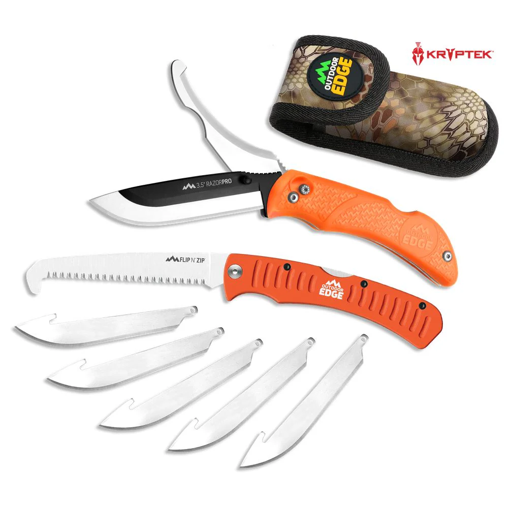 Outdoor Edge ROC-30C Razor-Pro' Knife/Saw Folding Knife Combo - Image 2