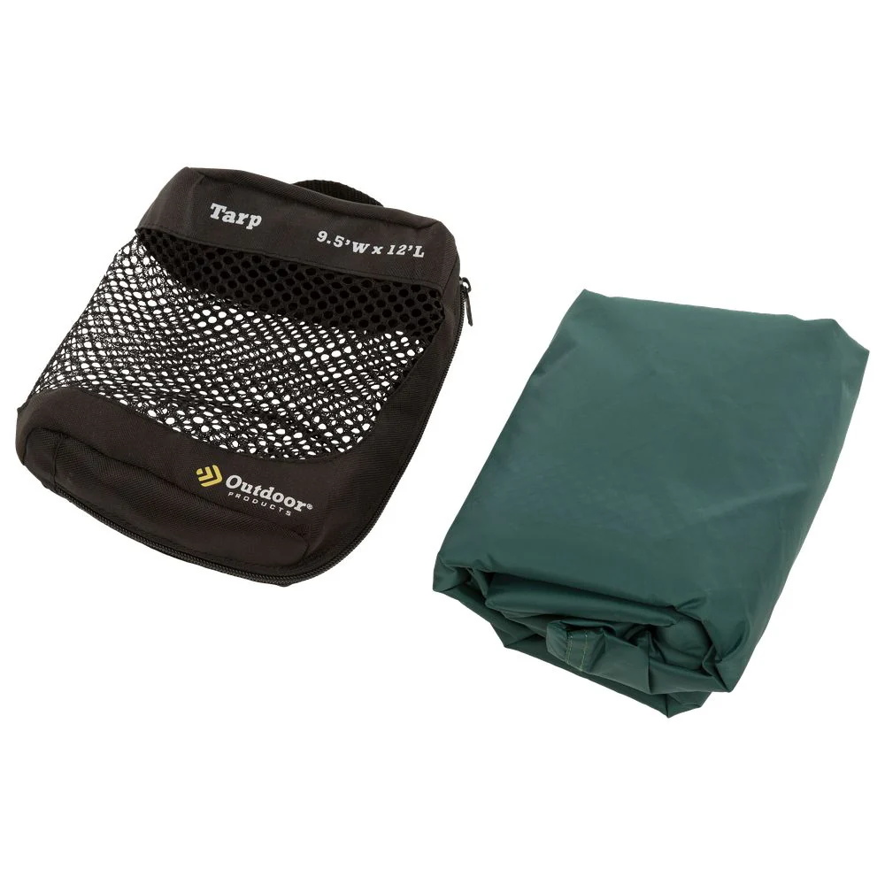 Outdoor Products Backpacker's Tarp - Forest Green - 9.5' x 12' - Image 4
