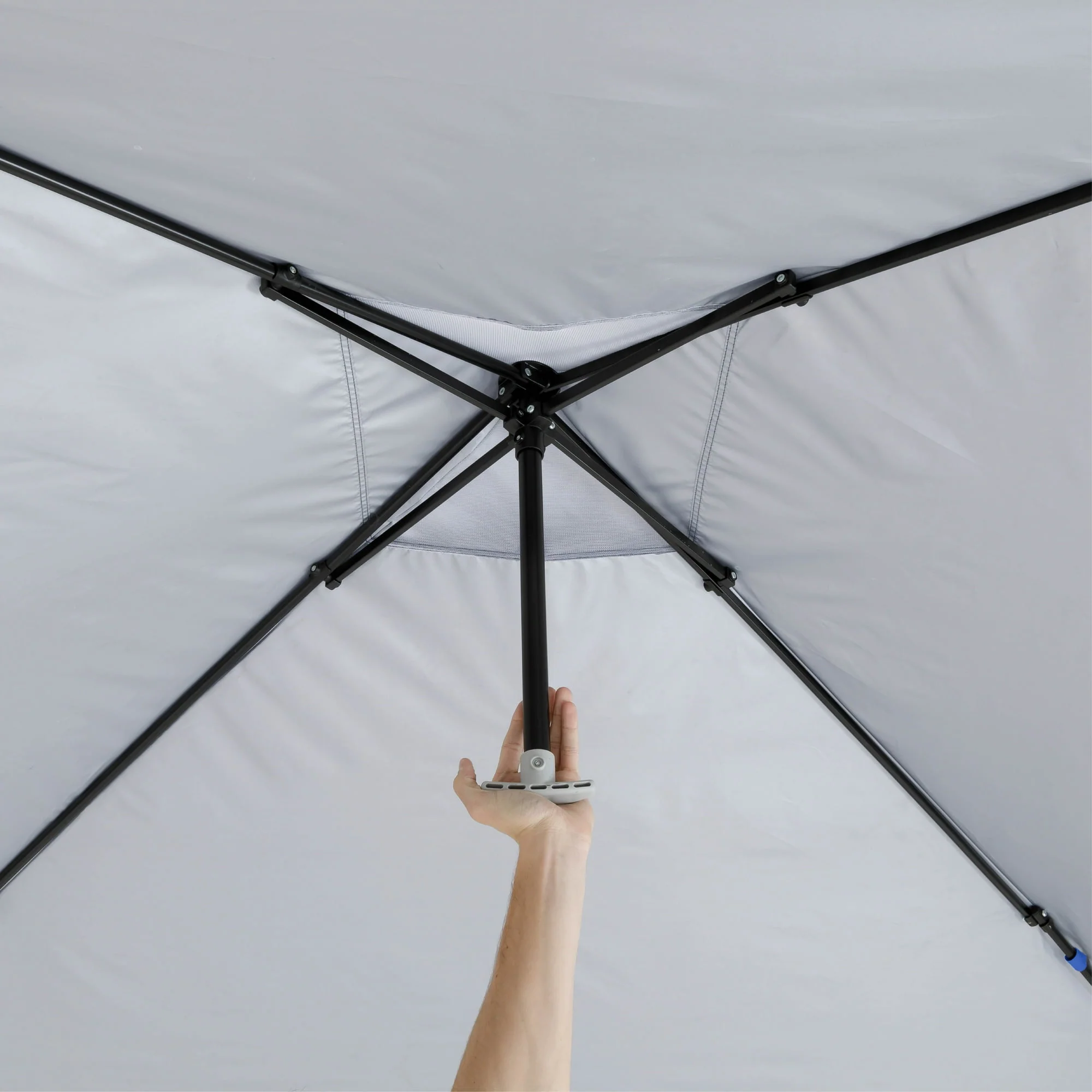Ozark Trail WMT-1010GPH 10x10' Instant Pop Up Canopy Tent with Simple Push Setup, Blue - Image 6