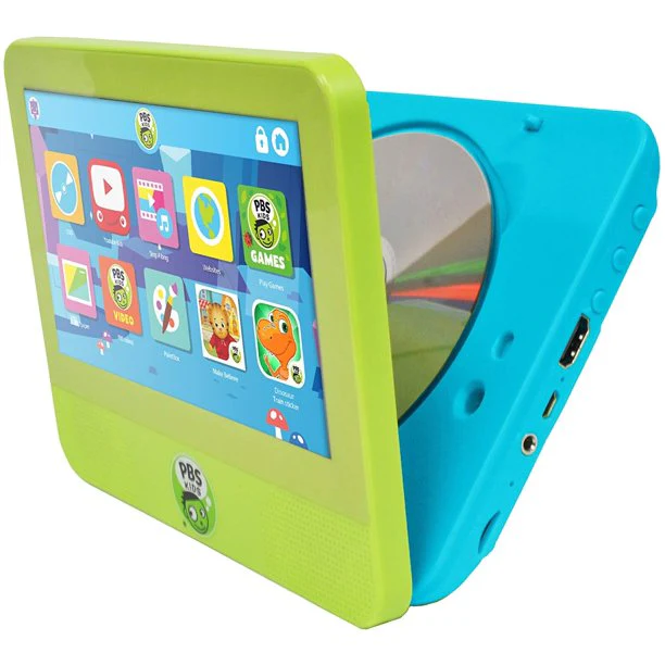 PBS PBDV704DVDB 7" 32GB 2GB RAM Green WIFI Tablet with DVD Player - Image 3