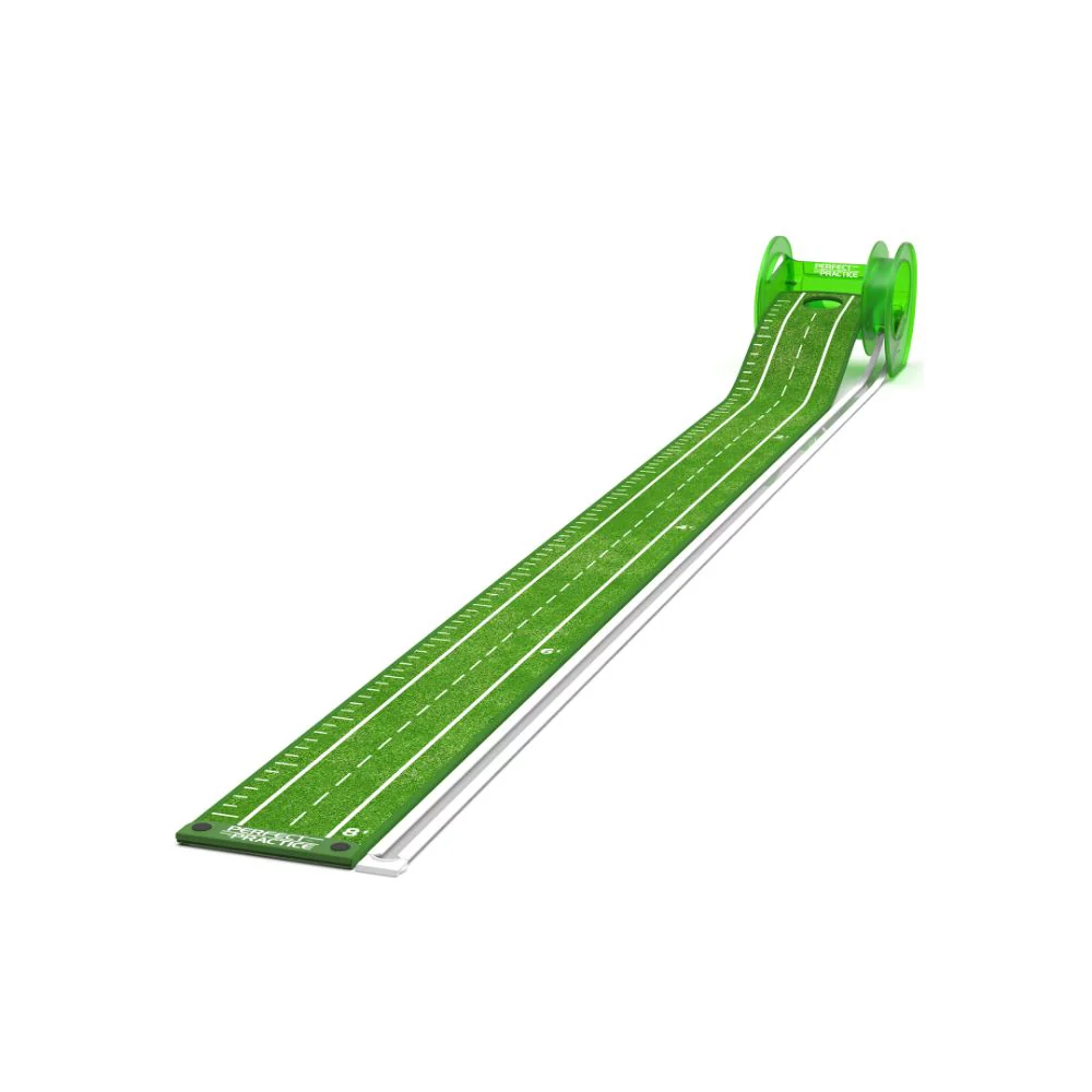 Perfect Practice PP-61563-1 Crystal Velvet Trueroll Technology 8 Feet Roll-a-Putt Mat