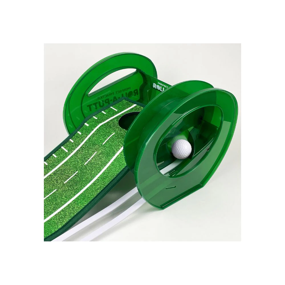 Perfect Practice PP-61563-1 Crystal Velvet Trueroll Technology 8 Feet Roll-a-Putt Mat - Image 3