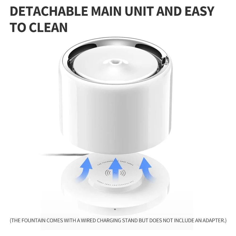 PETKIT 990346582 Eversweet 3 Pro Smart Pet Water Fountain W/UV Sterilization Upgrade, White - Image 2