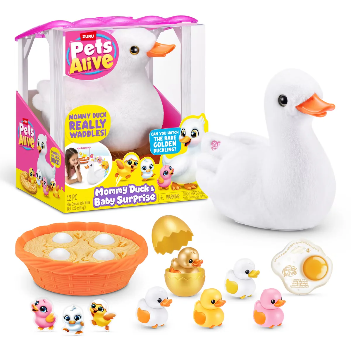 Pets Alive 9548 Mommy Duck & Baby Surprise - Image 3