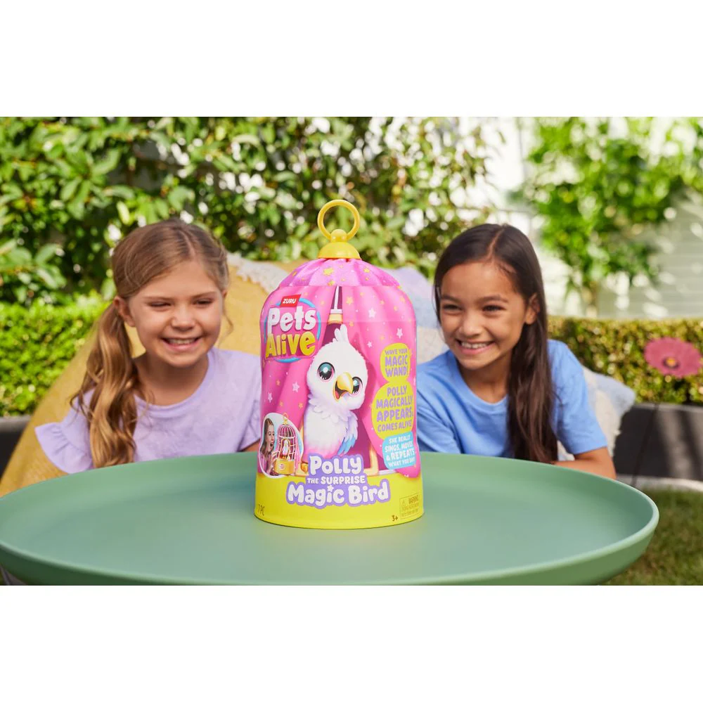 Pets Alive Polly the Magic Bird: Interactive Plastic Pet Toy by Zuru - Image 8