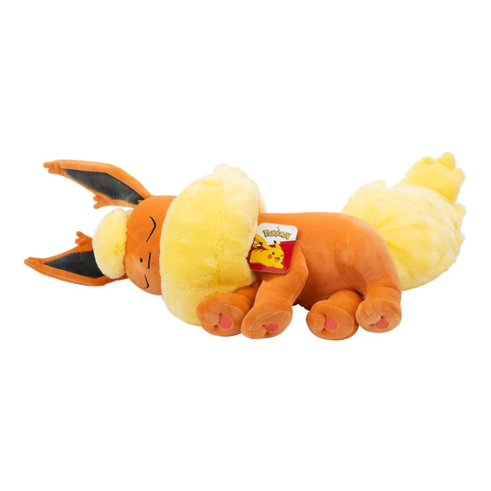 Pokemon Flareon Sleeping Plush 18-inch Premium Plush in Sleeping Pose - Image 2