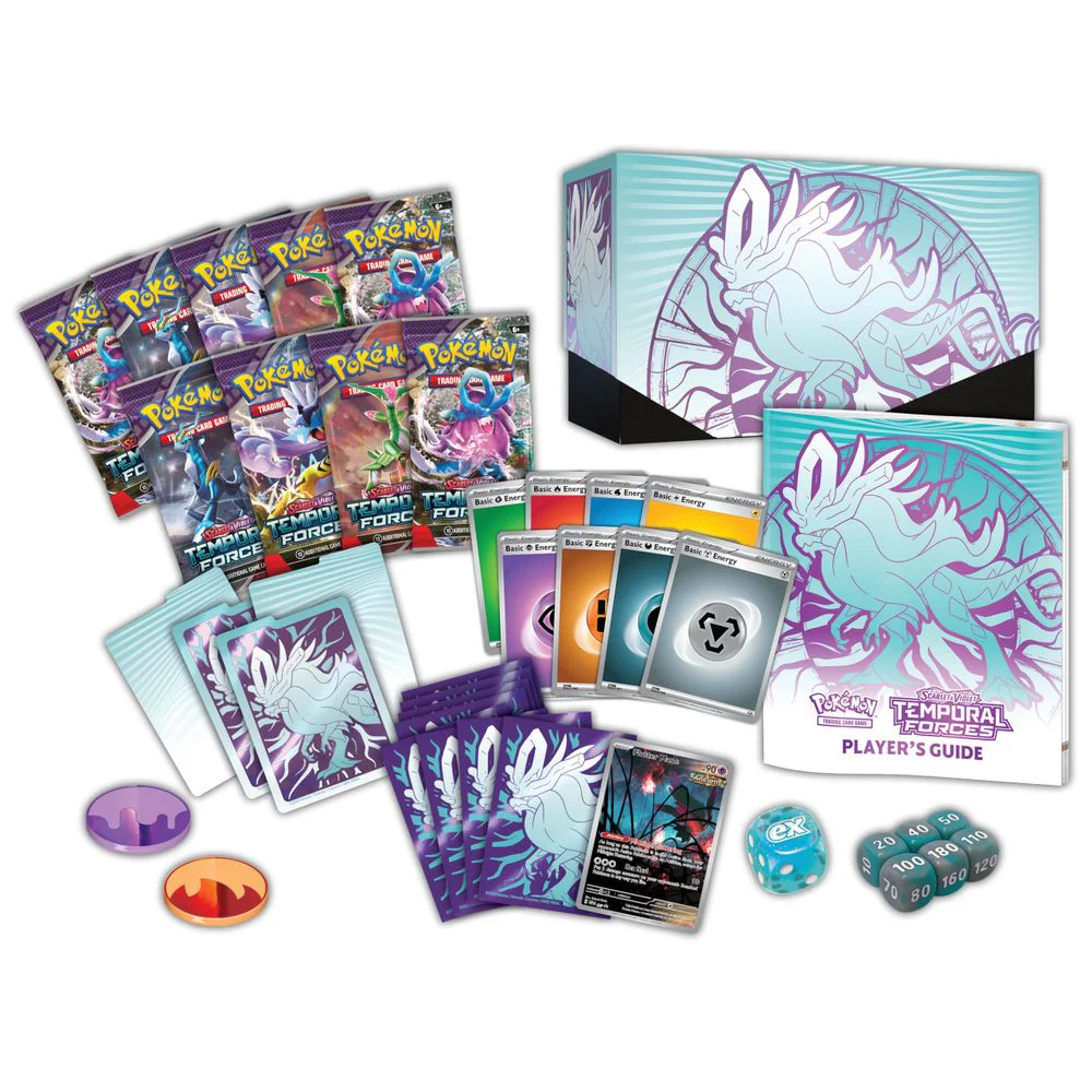 Pokmon Scarlet & Violet Temporal Forces Elite Trainer Box with Walking Wake, Multicolor - Image 2