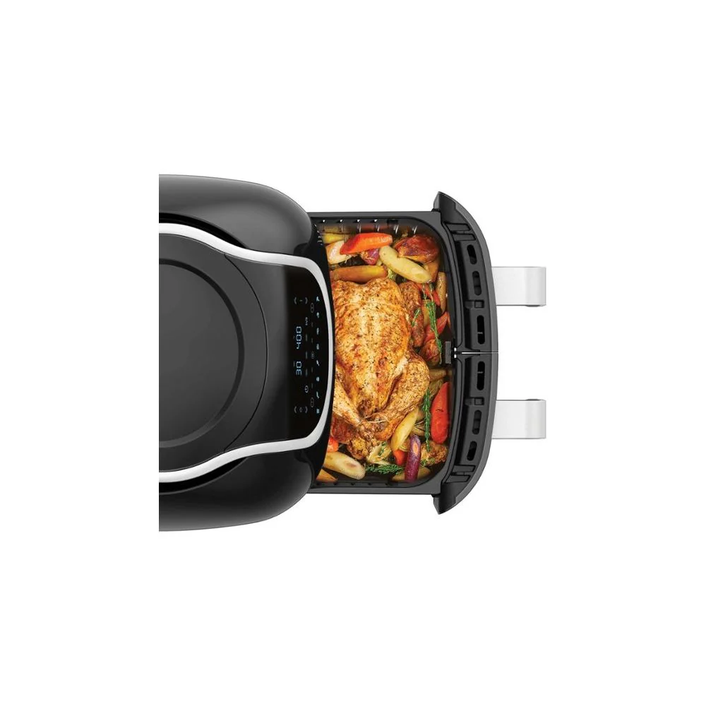PowerXL PXLDB-PRO 9 QT Digital Air Fryer with Dual Basket - black - Image 3