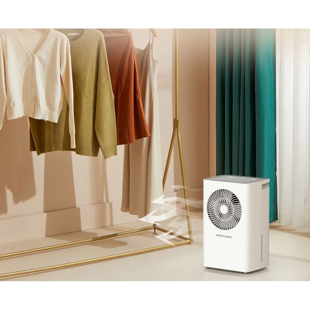 POYANK PD8-02AE 30 Pint Dehumidifiers with Drain Hose - Image 2