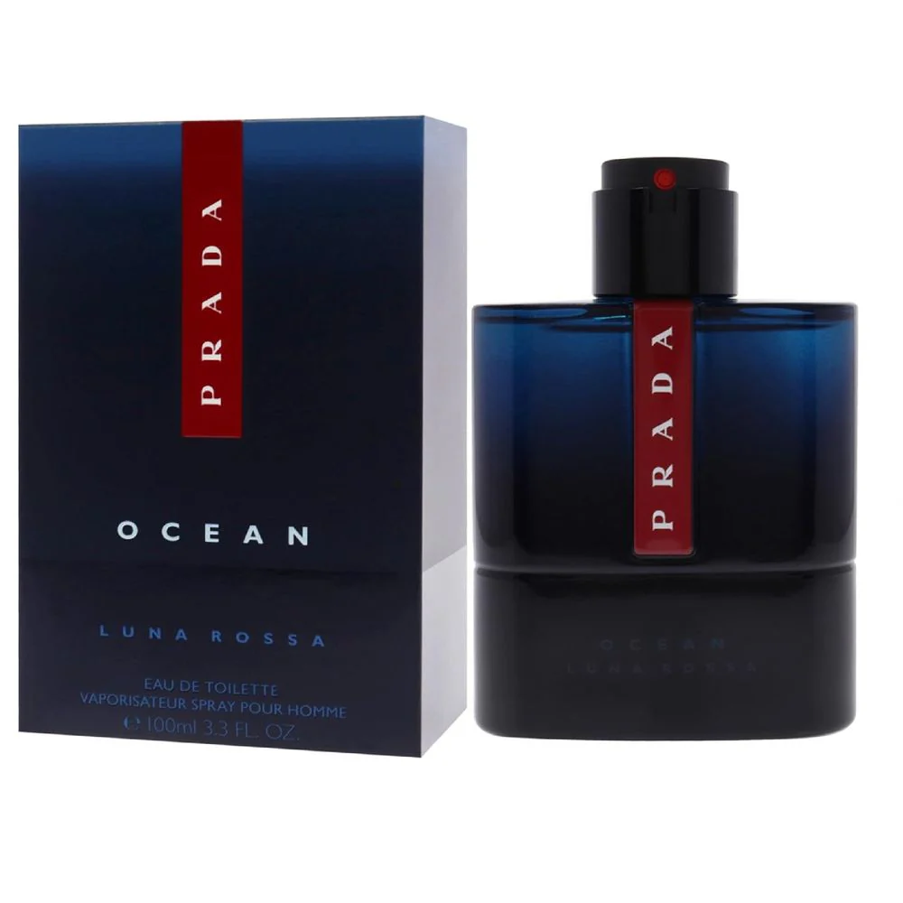 Prada Luna Rossa Ocean for Men - 3.3 oz EDT Spray - Image 3