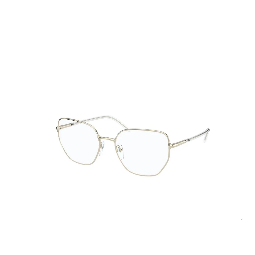 Prada ZVN1O1 60WV Eyeglasses - Gold Women Irregular - Image 2