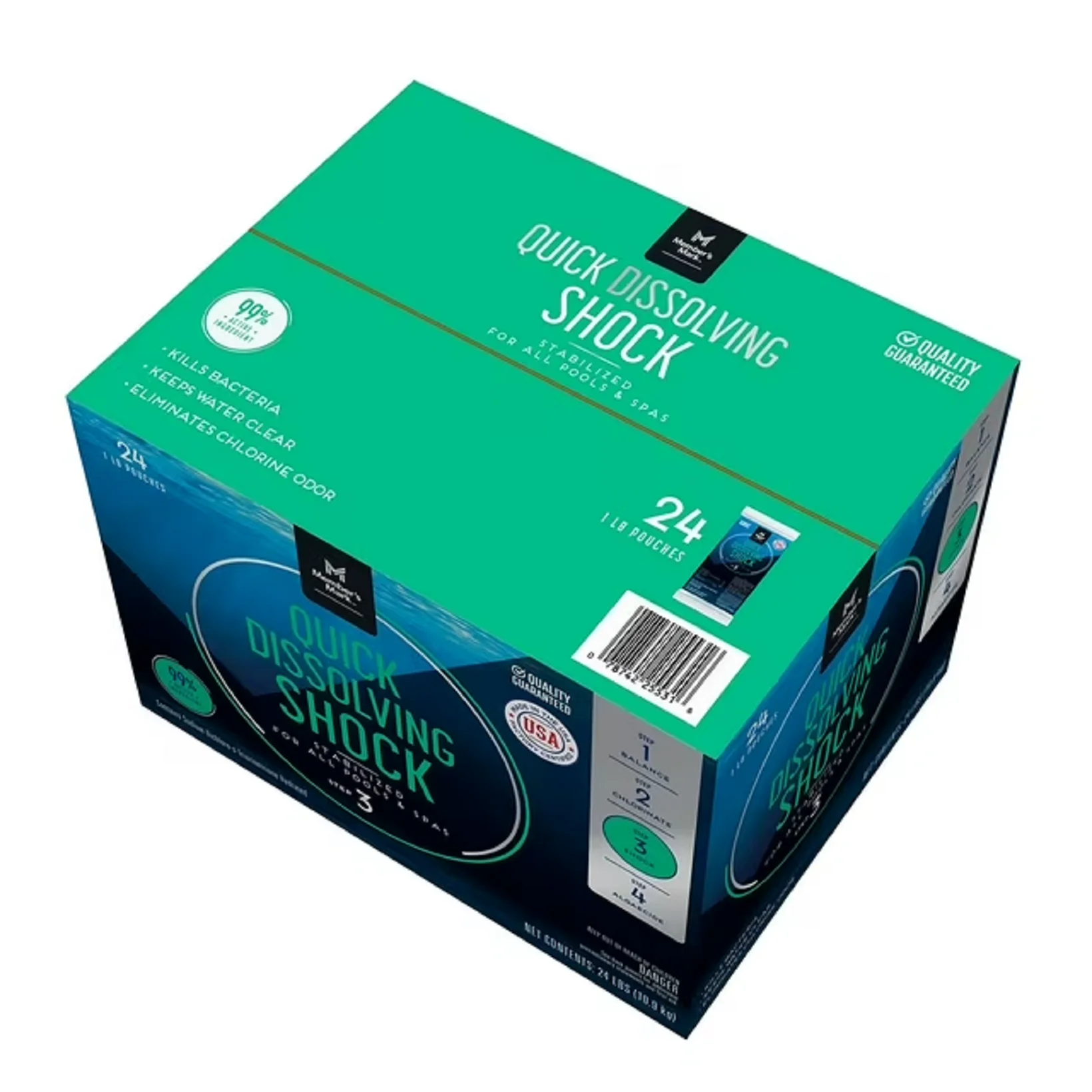 Quick Dissolving Shock Stabilizer 1 lb, 24p