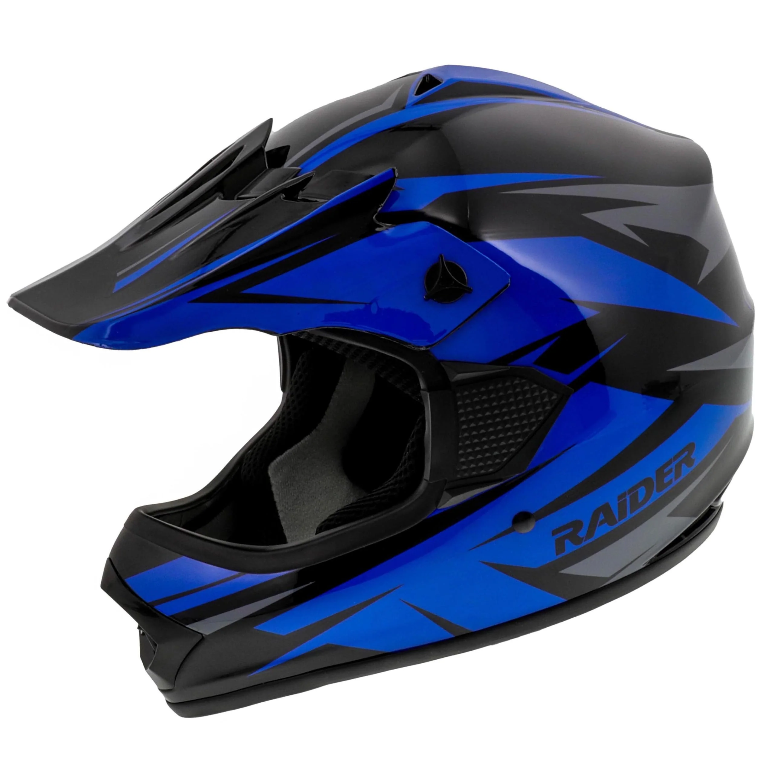 Raider GX4 MX Helmet for Youth - S - Blue - Image 3