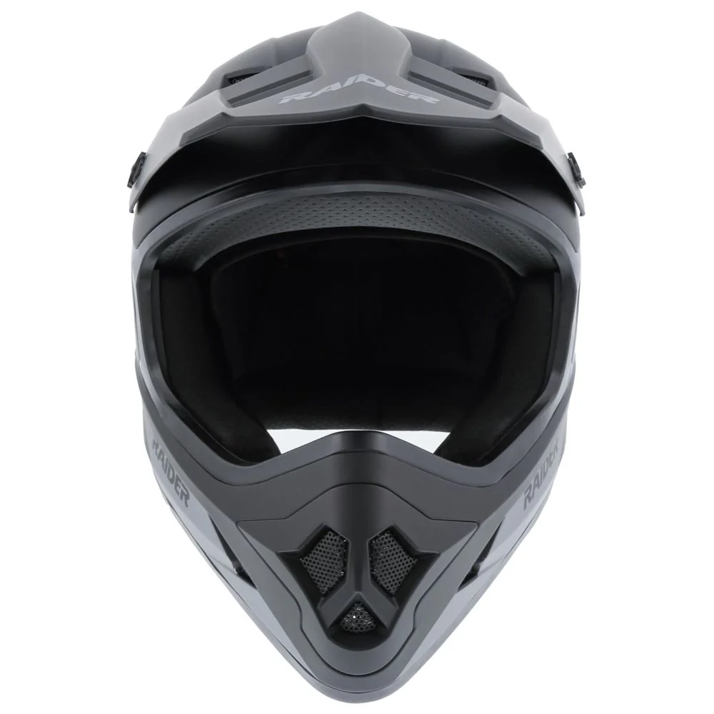 Raider Z8 MX Helmet for Adults - Matte Black - 3XL - Image 2