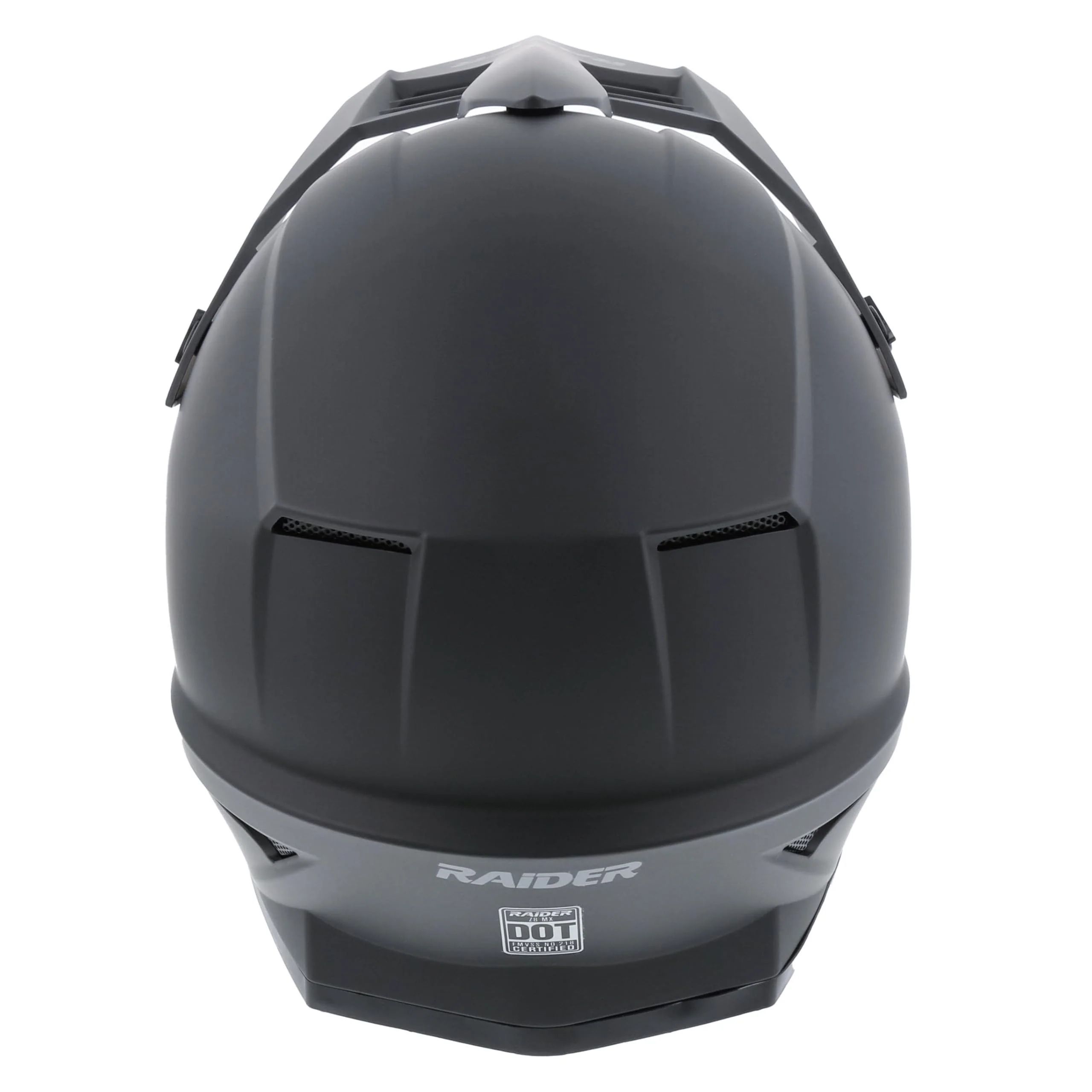 Raider Z8 MX Helmet for Adults - Matte Black - 3XL - Image 4