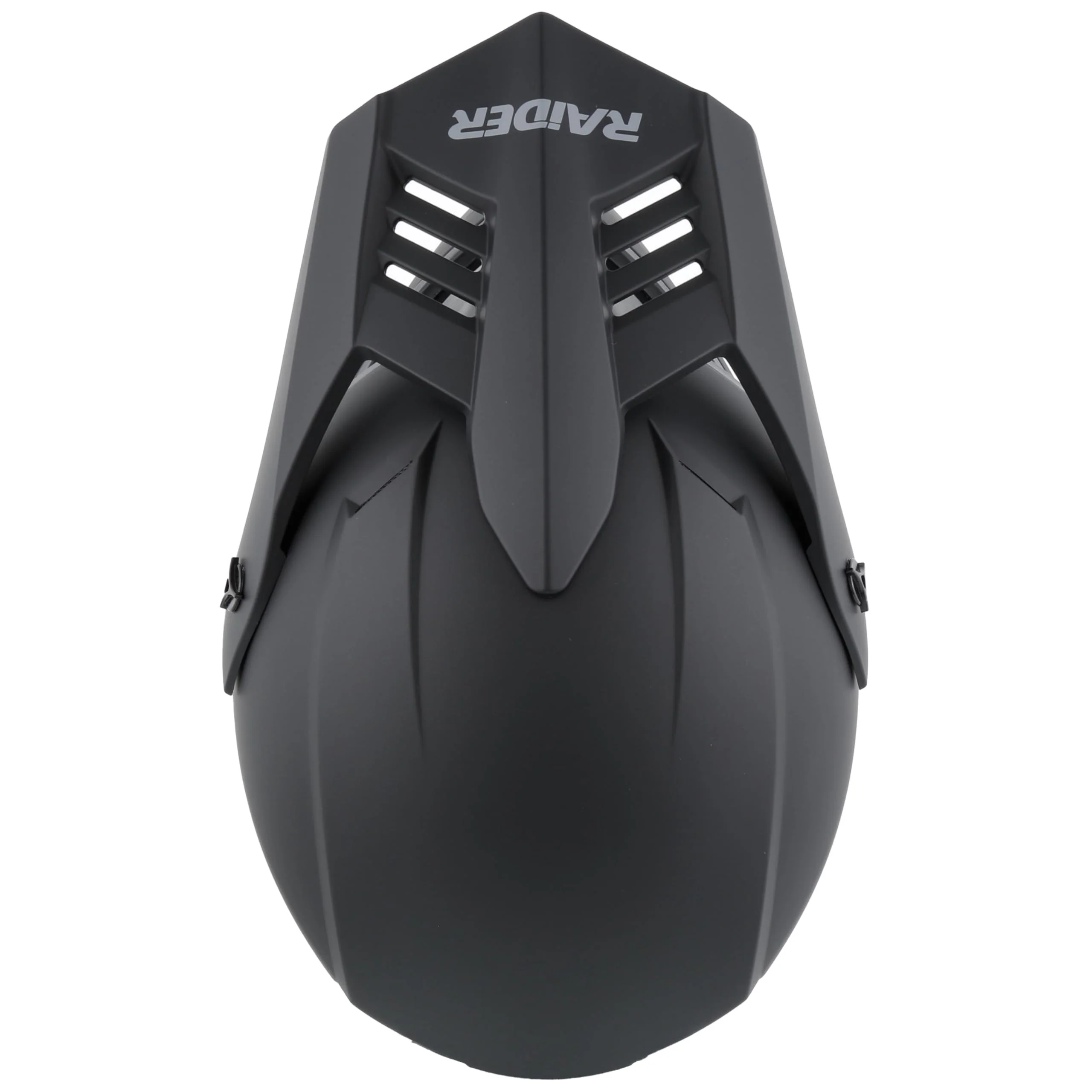 Raider Z8 MX Helmet for Adults - Matte Black - 3XL - Image 6