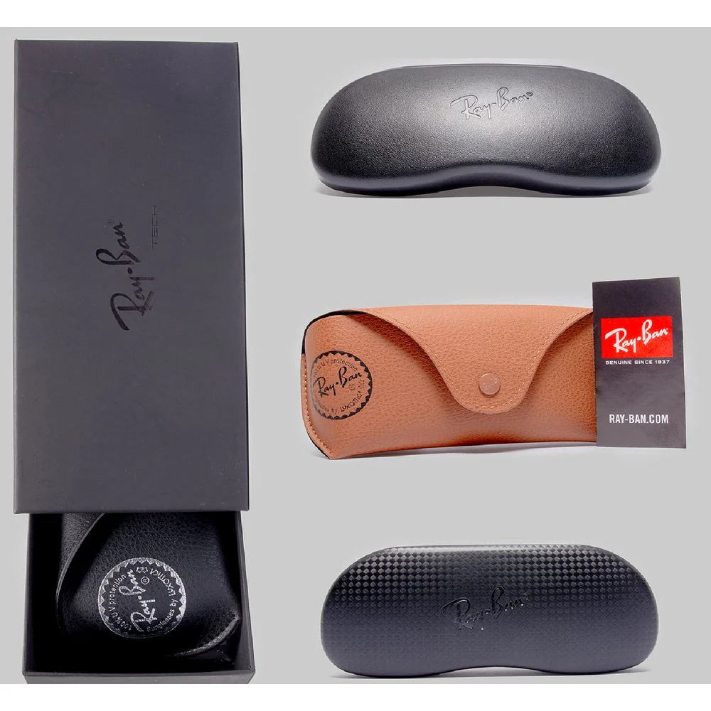 Ray-Ban ORB4165 square black sunglasses for men - Image 3