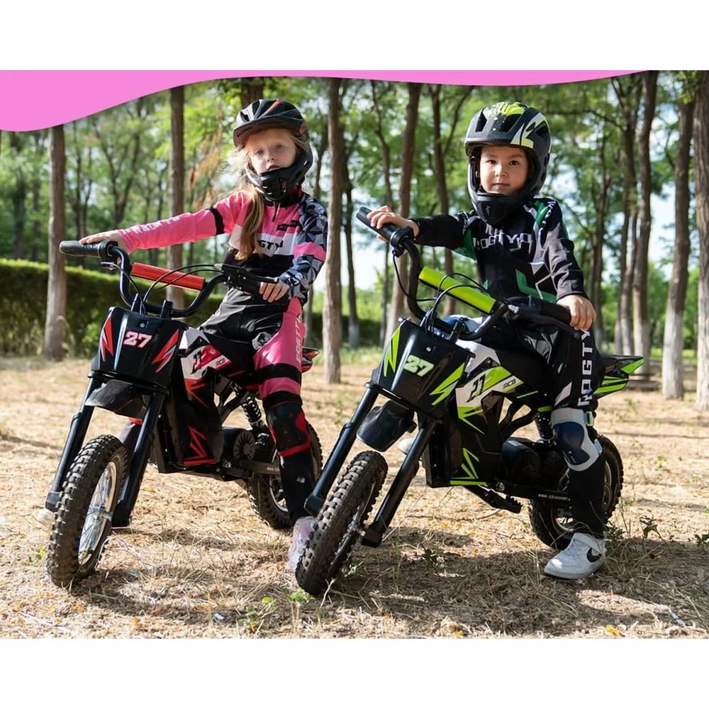 RCB RCB-RX9-3 R9X Electric Dirt Bike, 36V-300W-10Miles, Green - Image 3