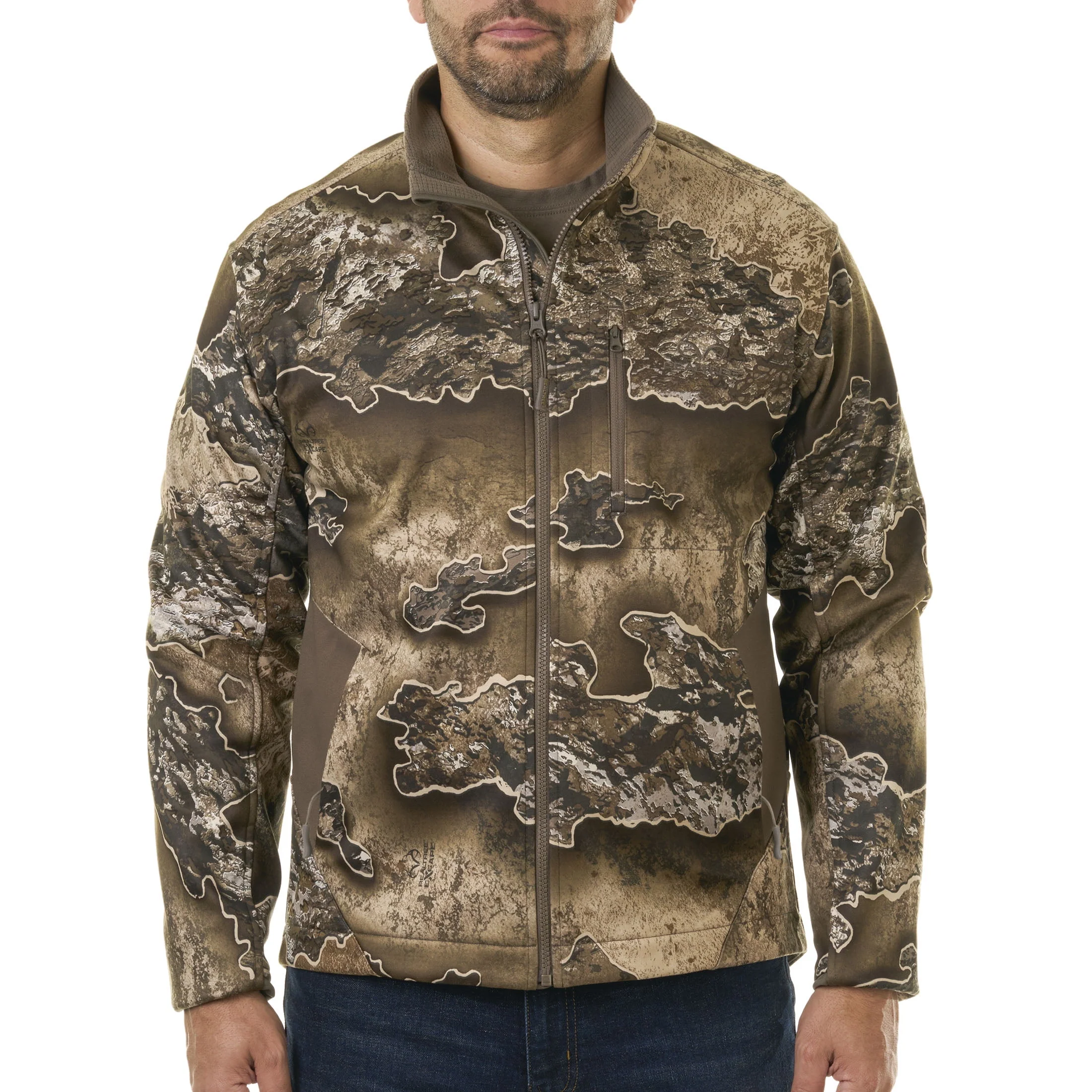 Realtree Excape Men's Chill Cutter Softshell Hunting Jacket, L