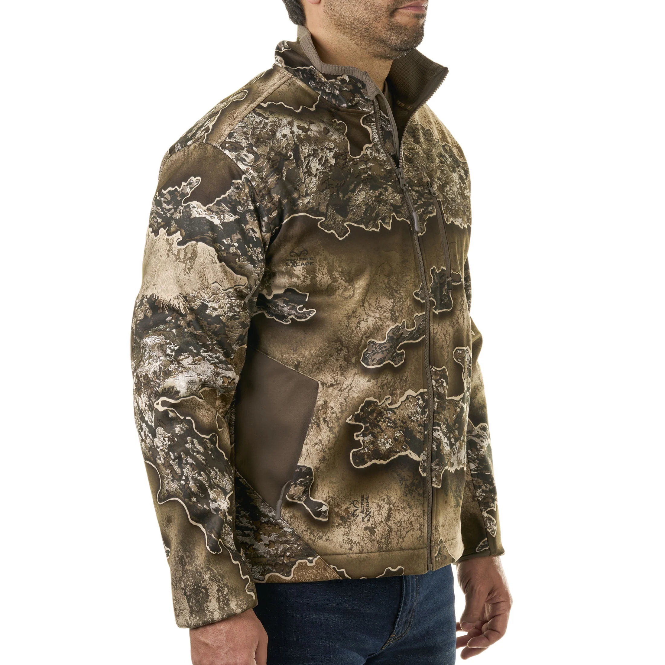 Realtree Excape Men's Chill Cutter Softshell Hunting Jacket, L - Image 3