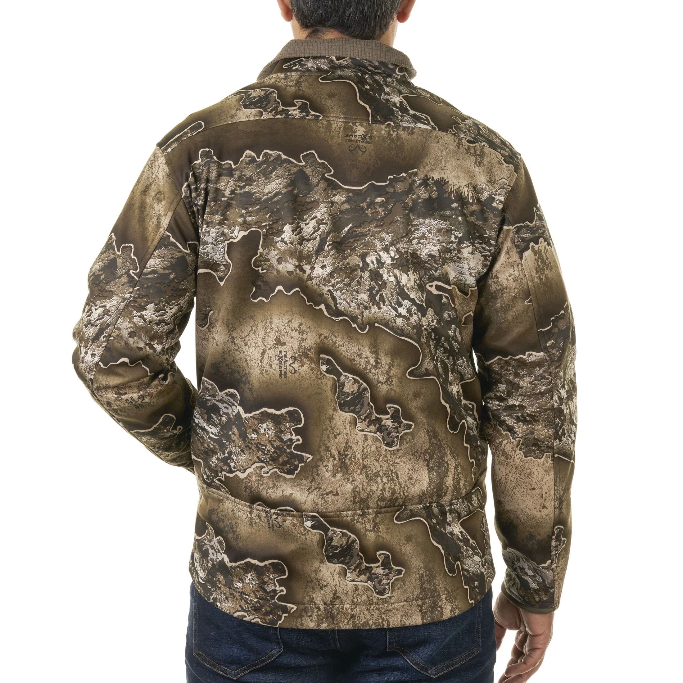 Realtree Excape Men's Chill Cutter Softshell Hunting Jacket, L - Image 4