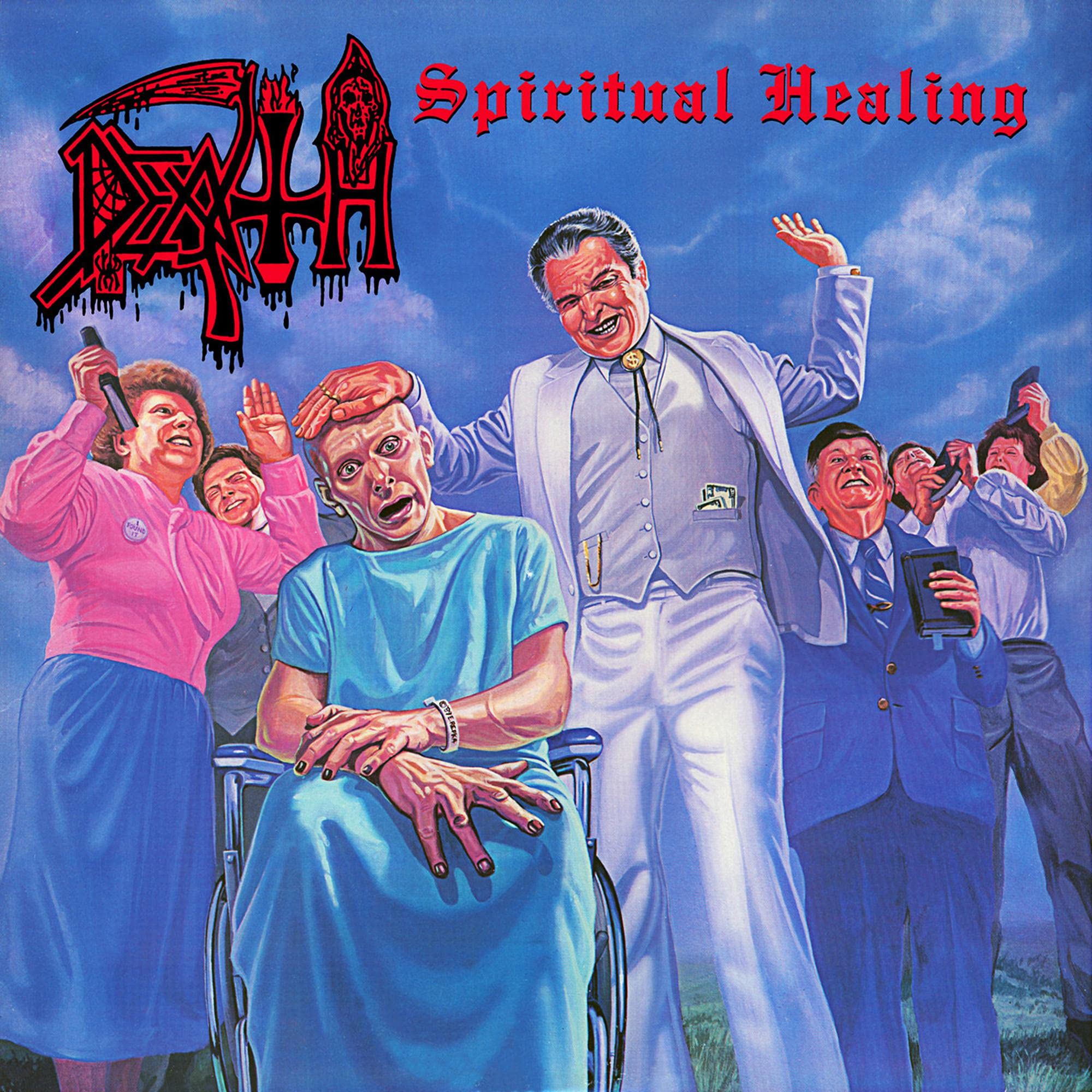 Relapse Death Spiritual Healing Vinyl LP Record, Fully Remastered Black Vinyl, Hard Rock Metal RR 7194 - Image 2