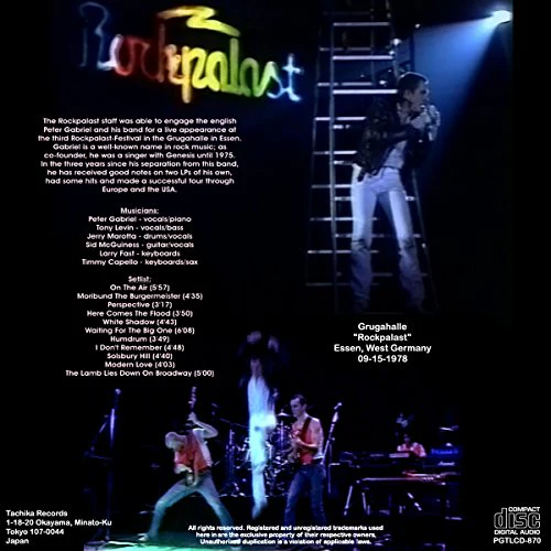 Repertoire Live At Rockpalast 1978 (Audio CD)