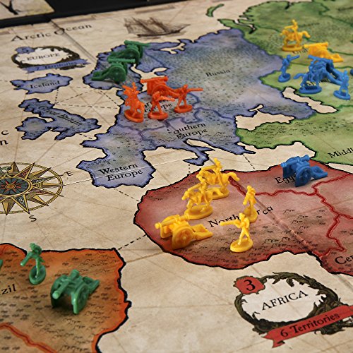 Risk: the Game of Stategic Conquest, Board Game For Kids Ages 10 and up - Image 4