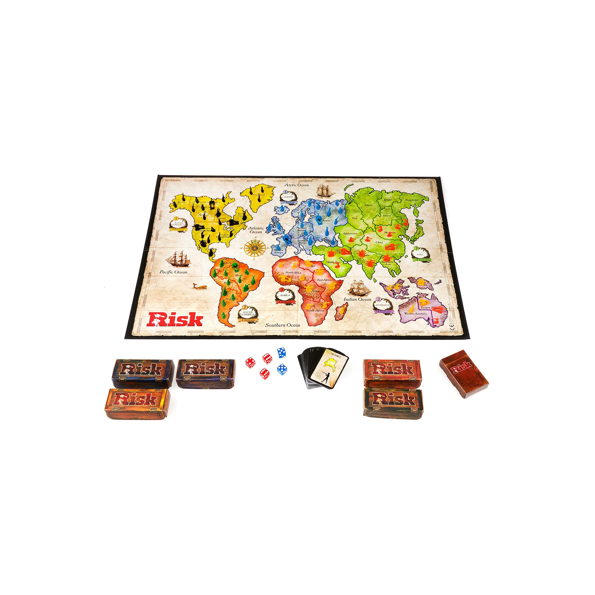 Risk: the Game of Stategic Conquest, Board Game For Kids Ages 10 and up - Image 7
