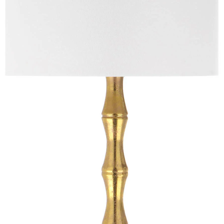 Safavieh Lighting Collection Aurelia Antique Gold 63.5-inch Floor Lamp - Image 4